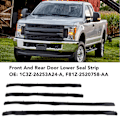 Miniatyrbilde 6 av 8: 4 stk. Bil Fremre og Bakre Dør Nedre Tetningslist 1C3Z‑26253A24‑A Erstatning for Ford F‑450 F‑650 F‑750 Excursion