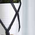 Miniatyrbillede 4 af 5: 2 stk. Macrame planteophæng, hængende planteholderkurv, stil 4