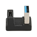 Miniatyrbild 5 av 8: Vinklad USB-adapter för laptop, U-formad design platsbesparande USB 3.1-teknik dataadapter, bakåtkompatibel 10 Gbps dataöverföring Plug and Play