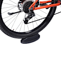 Miniatyrbild 8 av 8: Cykel Framhjulsstöd för Stabilt Stöd, Universell Passform Halkskyddsdesign Framhjulsstöd för Inomhuscykling, Golvskydd
