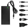 Miniatyrbilde 1 av 5: 42V 2A Elektrisk Sparkesykkel Lader, Li-ion Batterilader med 6 Tilkoblinger for Elektrisk Sparkesykkel, Li-ion Batterilader Sykkel Sparkesykkel Batteri