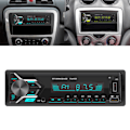 Pikkukuva 9 / 10: 12V Autostereo MP3-soitin Kaksois-USB Bluetooth FM-radio Muistikortinlukija 7 Värin Taustavalo