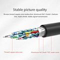 Miniatyrbild 5 av 5: Essential Digital Connector, Plug and Play HDMI till RCA-kabel för högupplöst underhållning, enkelriktad överföring säkerställer pålitlig signal