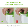 Miniatyrbilde 5 av 5: Original Tofu Press for Transforming Your Tofu,Green