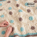 Miniatyrbild 4 av 5: ® Blanket™ #6 Super Chunky Polyestergarn, Roliga Mönster 300g, 200 Meter (4-pack)