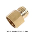Miniatyrbilde 5 av 5: Quooker Cube Tank CO2 Gass Konverter Adapter TR21-4 til TR21-3 Gjenge