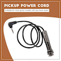 Miniatyrbild 4 av 5: Gitarr Pickup Kabel Piezo Kabel Ändstift Jack Gitarr Adapter Kabel