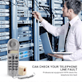 Miniatyrbillede 5 af 5: Telefon Testværktøj Linjemand Værktøj Netværkskabel Sæt Enhed C019 Tjek for Telefonlinje