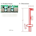 Miniatyrbillede 4 af 5: DC-ATX 120W 24-polet Strømforsyningsmodul Switch Pico PSU Auto Mini ITX Høj DC-ATX Strømforsyningsmodul ITX