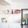 Miniatyrbilde 4 av 5: Snowboardveggfeste Snowboardveggstativ Henger - Passer Snowboard, Longboard Organizer Stativ