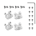 Miniatyrbillede 1 af 4: Til DJI Phantom 4 Pro 9455S 2 Par Props Monterings Propel Base Bladholder Drone Dele Mount