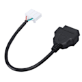 Miniatyrbillede 2 af 4: 16-pin til 20-pin Diagnostisk Adapterkabel OBD2 Detektionslinje Fejlfindingsværktøj Erstatning for Tesla Model S Model X
