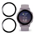 2 kpl/pakkaus Garmin Vivoactive 5 -kellon näytönsuoja PMMA kuplaton HD-kalvo