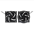 Miniatyrbilde 2 av 5: Intern Kjøleventilator for Microsoft for Xbox One S 12vdc for Xboxone X Svart