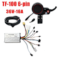 Miniatyrbilde 2 av 5: 36V 16A Elektrisk Sparkesykkel Kontroller Dashboard Kit med TF-100 Display Sparkesykkel for KUGOO Elektrisk Sc