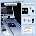 Miniatyrbilde 4 av 5: Android Auto Trådløs Adapter for Kablet Android Auto Bil Plug & Play Enkelt Oppsett AA Trådløs Android