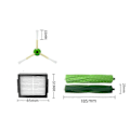 Miniatyrbilde 4 av 5: Reservedeler Kit For Irobot Roomba J7 J7+/plus I7 I7+i3 I3+i4