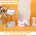 Miniatyrbillede 4 af 4: <c>8 stk. Udskiftningsringe til sutteflasker til Philips Avent-flasker, Baby