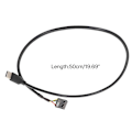 Pikkukuva 5 / 5: USB 9-nastainen uros - Emolevä USB C -uros -sovitinjatkokaapeli Type C -kaapeli