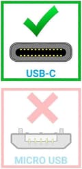 Pikkukuva 4 / 4: Samsung USB Type C -lataus- ja synkronointikaapeli, 1,5 m
