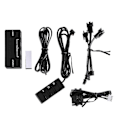 Miniatyrbillede 1 af 5: Phanteks 5v-3pin D-rgb Controller Fan Holos Lys Strip Splitter Support Synkronisering Bundkort Ph-cthub Drgb 01 SZRH A-F