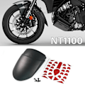 Miniatyrbilde 1 av 5: Frontskjermforlenger for Honda NT1100 2022 - NT 1100 Tilbehør Skjermforlengelse Forleng Mudguard Sprutbeskyttelse