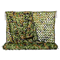 Miniatyrbillede 1 af 5: Woodland Camo Netting Camouflage Net til Camping, Jagt, Skydning, Militær, Solbeskyttelse