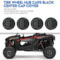 Miniatyrbilde 4 av 5: 4 stk. Hjulkapsel Felg Nav Senterdeksel 1522872-655 for 2017+ RZR XP XP4 RS1 1000 Turbo / Senter