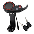 Miniatyrbillede 1 af 5: LCD Display ZQ-100 El-Scooter Display med Låsende Instrumentpanel Tilbehør Kickscoot