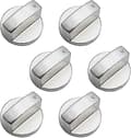 6-pack 6mm zinklegering gasspisknopp universal