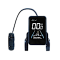 Miniatyrbild 1 av 5: Elcykeldisplay 36V-72V Vattentät LCD-display NC-81F Elcykelpanel Instrumentbräda, Vattentät