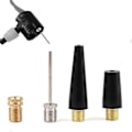 Miniatyrbilde 1 av 5: Ballpumpe Nålsett Nålpumpe Kit Sett Nål Dyse Adapter Sykler Dekkpumpe Luftpumpe Kompressor Hjuldekk