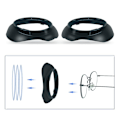 Miniatyrbild 3 av 5: Linsram för Meta Quest 3 VR-headset Glasögon Magnetisk Glasögonram