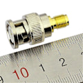 Miniatyrbillede 5 af 5: SMA til BNC Han RF Coax Koaksial Adapter Konverter Stik
