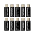 Miniatyrbild 1 av 5: 10 st USB Typ-C Datablocker Förebyggande Könsbyte-kontakt USB-C-kontakt Adapter för Blockering