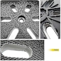 Miniatyrbillede 2 af 4: Tilfældig Orbitalsliber Slibepude Til Bosch Gex 150 Ac, Gex 150, Gex 150 Turbo - Inkluderer Skruer TY
