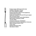 Pikkukuva 3 / 5: ALC5686 USB Type-C - 3,5 mm DAC Digitaalinen Dekooderi Audioadapteri, Harmaa