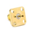 Miniatyrbillede 4 af 5: 10 stk. SMA Hun Chassis Panelmontering 4 Hul Post Terminal RF Konnektor Koaksial A