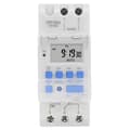 Veckans timerbrytare 12V DC 16A LCD-display med nedräkningsfunktion Avtagbart batteri