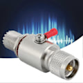 Miniatyrbilde 4 av 5: Lynvern UHF Koaksial Lynbeskyttelse for CB Radio HAM Radio Utstyr 2-veis Basestasjoner