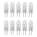 10 x G4 Halogen Lys Lampe Belysning 10W Varm Hvid