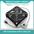 Miniatyrbillede 3 af 5: USB 5V Køleventilator Stærk Vindkraft Hurtig Køling 120mm Køleventilator til Router PC Køler TV Boks med Mesh Cover 1 Ventilator