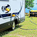 Pikkukuva 5 / 5: 30A RV-pistoke, kierrelukittava sisääntulo, maasähköpistoke 125V/250V RV-virtapistoke veneille ja muille