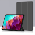 Miniatyrbillede 3 af 5: Etui til Xiaoxin Pad Pro 12.7 tommer, 12.7 Tablet Etui, Tre-foldet Stand Etui Cover Grå