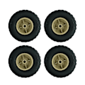 Pikkukuva 4 / 5: 4 kpl -P06 Pyörä Renkaat Renkaat LDRC -P06 P06 Unimog 1/12 RC Kuorma-auton Auton Varaosat Tarvikkeet, Keltainen