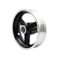 Miniatyrbillede 1 af 5: 10-tommer forhjul el-scooter hjulnav tilbehør til forreste trekant aluminiumslegeringshjul