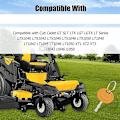 Miniatyrbillede 4 af 5: Græsslåmaskine Starter Nøgler til Cub Cadet Xt1 Erstatning 925-1745a, 5-pak