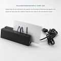 Miniatyrbilde 4 av 5: MSR90 USB Magnetstripe-kortleser Kortlesemaskin Stripe 3 Spor Mini Swiper for USB PC