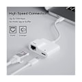 Pikkukuva 3 / 5: USB C - Ethernet -sovitin, USB Type C - RJ45 Gigabit Ethernet LAN -sovitin 60 W:n laturilla, /P 2024THO:lle
