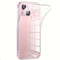 Transparent Case with Camera Protection for iPhone 15